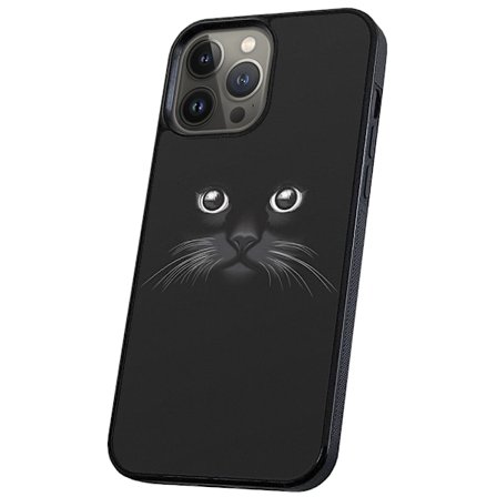 iPhone 16 Pro - Skal/Mobilskal Svart Katt