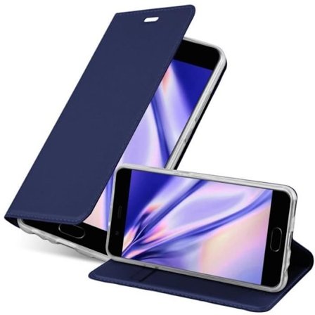 Cadorabo Fodral till Huawei P10 i KLASSIG MÖRKBLÅT