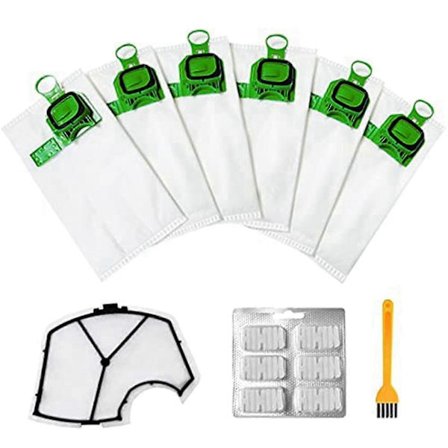 Vorwerk Kobold VK140 VK150 Ersättningsfilterpåsar 5st för dammsugare