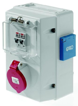 Garo ULS 416-6 S Uttaksboks, Elfordeling & strømforsyning