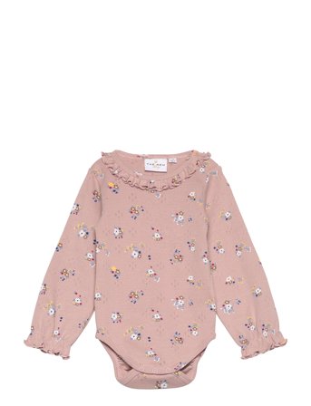 The New Tnsbnicole L_S Pointelle Body - Pink - 74