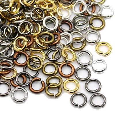 6 Mm Mix Ringöglor Öppenbara 300 St