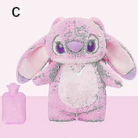 Kuuma vesipullo pehmeä talvipehmuste lämmin käsilaukku kodin veden täyttölahjat ominaisuus