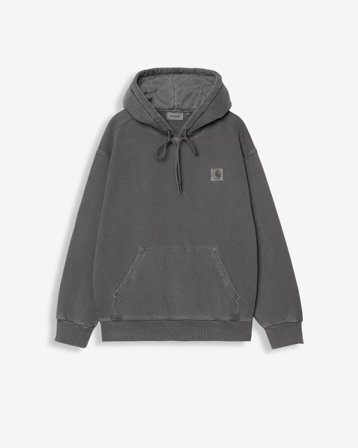 HOODED NELSON SWEAT - GRAPHITE L