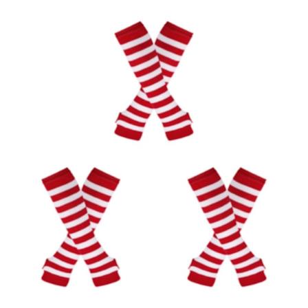 1/2/3/5 Polven yl puoliset sukat paksuille reisille Helppok ytt iset ja tyylikk t Punainen ja valkoinen Red and white 3Set