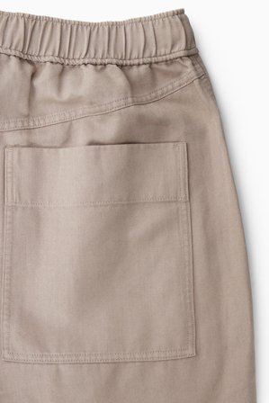 COS Femme Pantalon Barrel Taille Ajustable in Beige