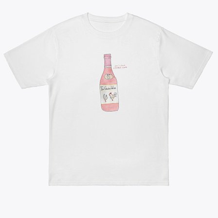CHICKEN WINE The Printsmith T-shirt ROCKINSTONE
