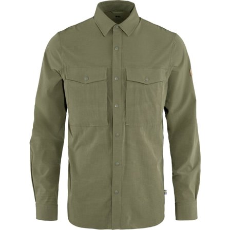 Fjällräven Men's Abisko Trekking Shirt in Light Olive | Size: Medium