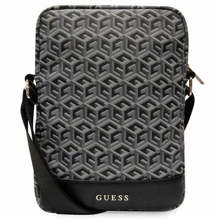 Guess Väska GUTB10HGCFSEK 10" svart/svart GCube Stripe Tablet Bag