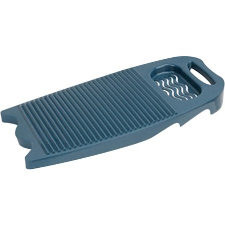 Stort vaskebræt, håndvaskebræt, vaskebræt til vasketøj stort, husholdningsvaskebræt med høj sejhed, 45x20 cm (mørkeblå)