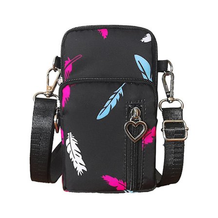 19 cm mobiltelefon pung lommebok crossbody veske mote sport skulder vesker armbånd veske telefon deksel veske for kvinner menn gaver DB
