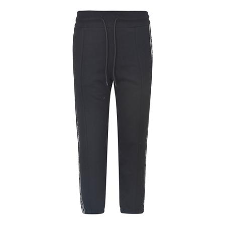 Msgm, Trousers on a sweatshirt Blauw, Dames, Maat:M