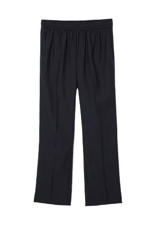 NORVIE Pull on-byxor i ullmix BROR Byxor Blå L