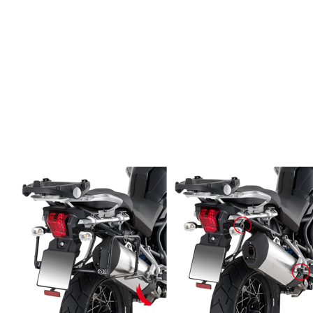 Soporte Lateral Givi PLR Monokey Rapid - Triumph Tiger 1200 XR 2018-2021