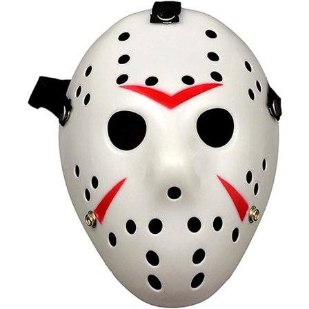 Jason Mask Halloween Kostym Skräck Mask Cosplay Kostym Mask