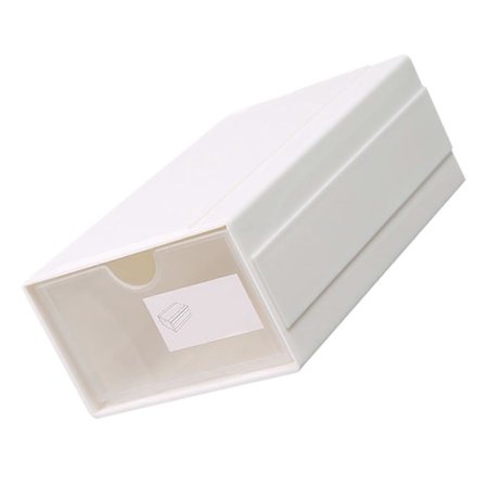 Støvsikkert Stabelbart Skrivebords Skuffe Organizer Stor Kapacitet Makeup Organizer Skuffe til Kosmetik Skole Kontor Forbrugsvarer