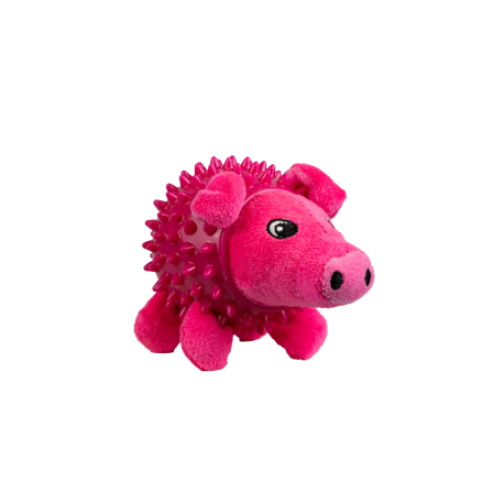 Pritax - Taggis Hundeleketøy Gris 11 x 8 x 8 cm Rosa - Hund - Hundeleker & spill - Myke leker - ZOO.no