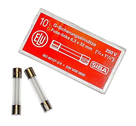 SIBA 7005961.0,16 Pienoissulake 6 x 32 mm, hidas, 10 kpl/pakkaus 160 mA, Sähkön jakelu & virrantuotto