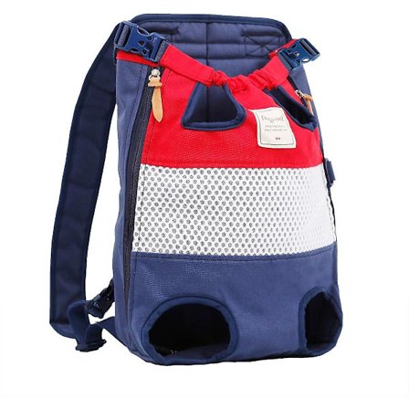 Bag Belly Dog Door Dog Dog Cat Bag Transport (m) Rucksack Ut, Resor, Camping Bag Belly Transport För Små Husdjur Bärbar Och Säker Stöder Upp