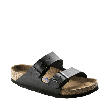 Birkenstock Arizona Soft Footbed, Regular Sandaler Dam Svart 38