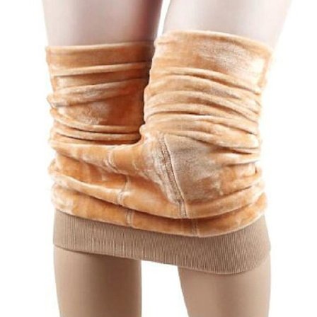 Fleecefodrade Leggings för Kvinnor, Hel Längd, Hög Midja, Tummy Control, Solid Färg