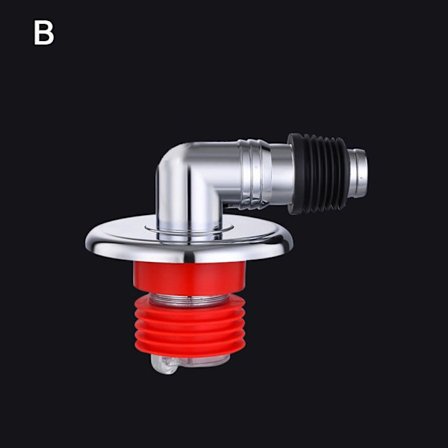 Vaskemaskine gulvafløbsdæksel Rørforbindelse B B