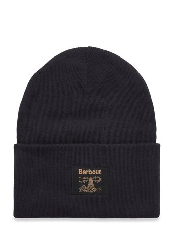 Barbour Barbour Harton Beanie Hat - Navy - ONE SIZE