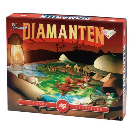 Den försvunna diamanten, brädspel, 2 till 5 spelare - Lyreco - Skola och förskola - Lekmaterial - Spel - Från 5 - 6 år