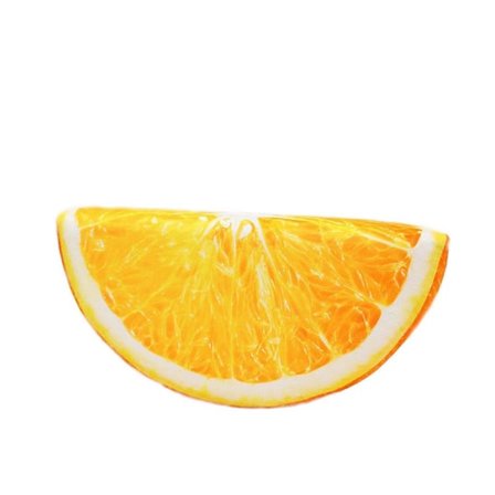 Kuddar 3D Frukt Mjuk Kudde Plysch Kudde Apelsin Vattenmelon Kudde Dekoration Militärgrön Utan Plyschfoder