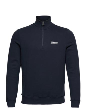 B.intl Essential H Zip Sweatshirt Trøje Blå Barbour