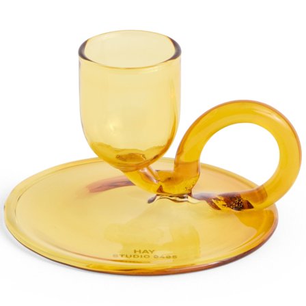 Hay Liten buet lysestake, gul' - 'Yellow