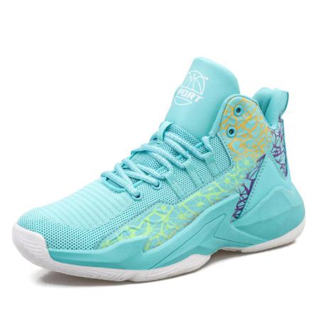 Boys Mid Basketball Shoes Sneakers Med Snörning