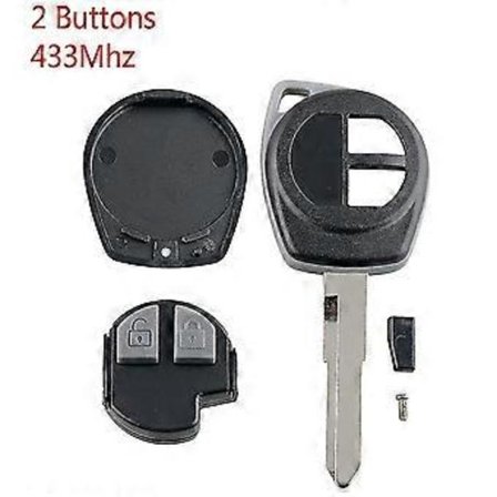 Smart Bilfjärrnyckel 2 Knappar för Swift Sx4 Alto Jimny Vitara Ignis Splash (2007-201)