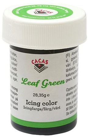 CACAS Pastafarge Bladgrønn 28,35g