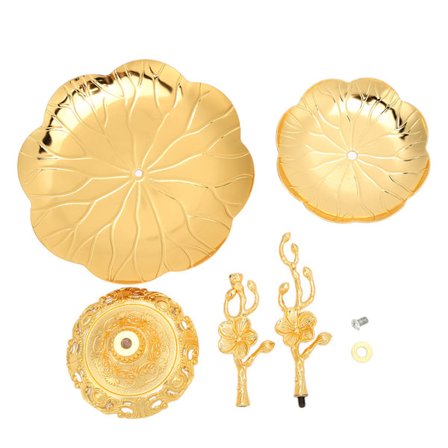 2 etasjers kakefat i europeisk stil, gullfarget kakefat, enkel å montere, to etasjers brett for godteri, dessert og tørket frukt