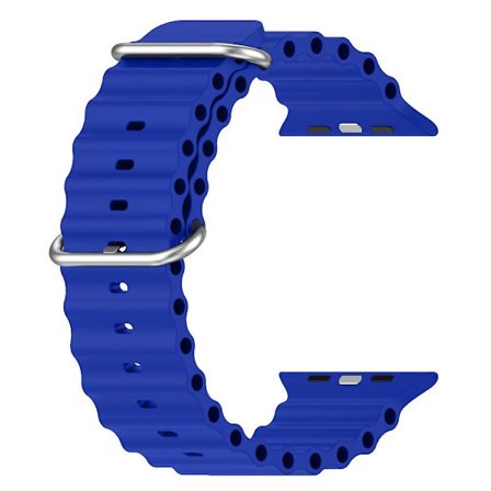 Ocean Rem for Apple Watch Band 49mm 45mm 44mm 40mm 41mm 42mm 38mm Silikon Correa Armbånd