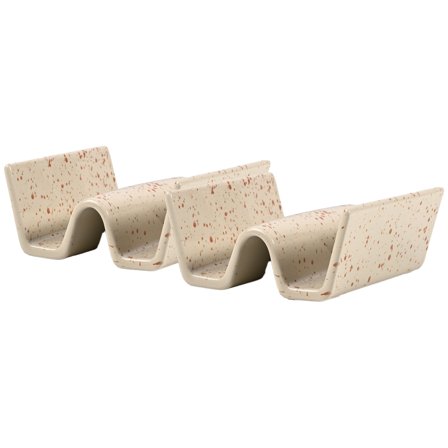 Sagaform Ditte tacoholder 2 stk, beige/bordeaux' - 'Beige / Bordeaux