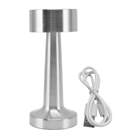 Trådløs Genopladelig Bordlampe 3 Niveauer Dæmpning 1800mAh Batteri Stemningslys til Hjemmet