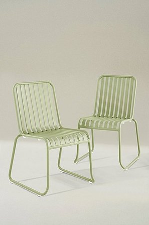 Jotex - Utestol 2-pack Aluminium Kaktus BELLEVILLE - Köp Utestolar & utepallar hos Jotex