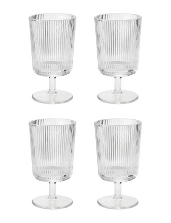 Pilastro Vinglas 0.18 L. 4 Stk Clear Stelton