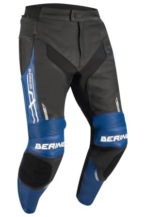 Motorradhose Bering Snap Schwarz/Blau XXL