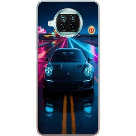 Kompatibelt Mobilskal till Xiaomi Xiaomi Mi 10T Lite 5G Sportbil Neon Bil Racing Drift