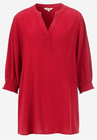 Cellbes of Sweden - Crepe tunika - röd - för damer - 50/52
