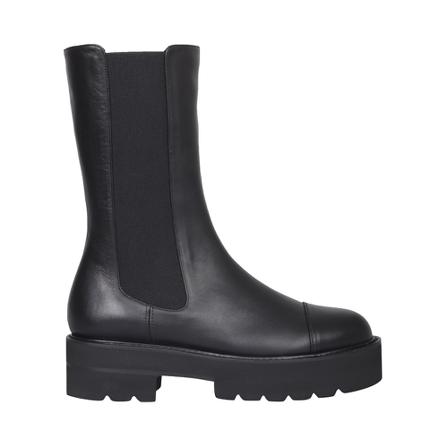 Stuart Weitzman, Presley Boots Zwart, Dames, Maat:40 EU