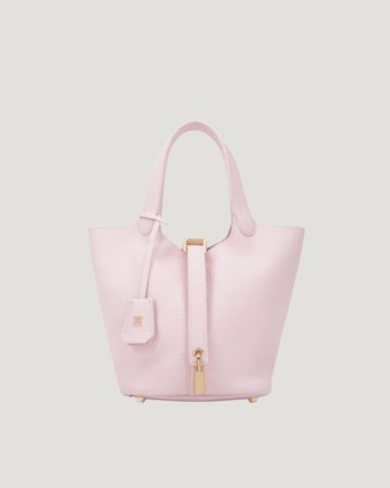 Dark Department Leather Bucket Bag Mini Rosa Tasker Pige - Kids Brand Store