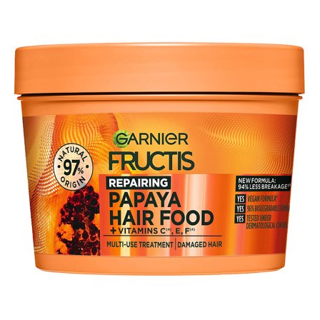 Garnier Hair Food Papaya Mask 400 ml, Hår, Specialkure