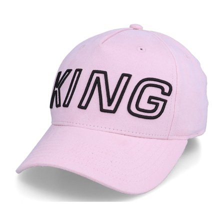 King Apparel - Rosa adjustable Cap - Aldgate Curved Peak Blush Adjustable @ Hatstore