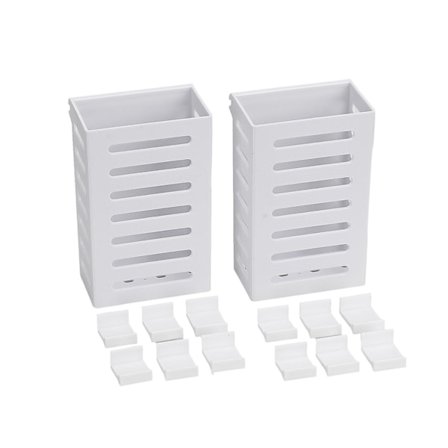 Akvarium planteholder Henge Akvatisk Plantepotte Vann Akvatisk Plantepotte Med Hull Akvarium Planting Kopper Hvit V