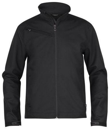 Texstar FJ79199000200 softshelljakke sort sort, Tøj