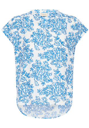 Fransa FREASE BL 1 Shirt Skjortor Dam Blå L